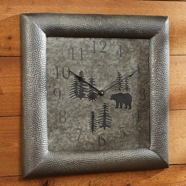 Wild Woods Bear Clock - Park Designs - The Fox Decor